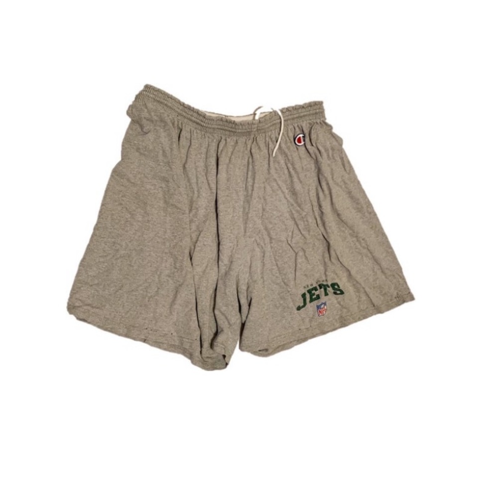 Gray Champion Jets Shorts